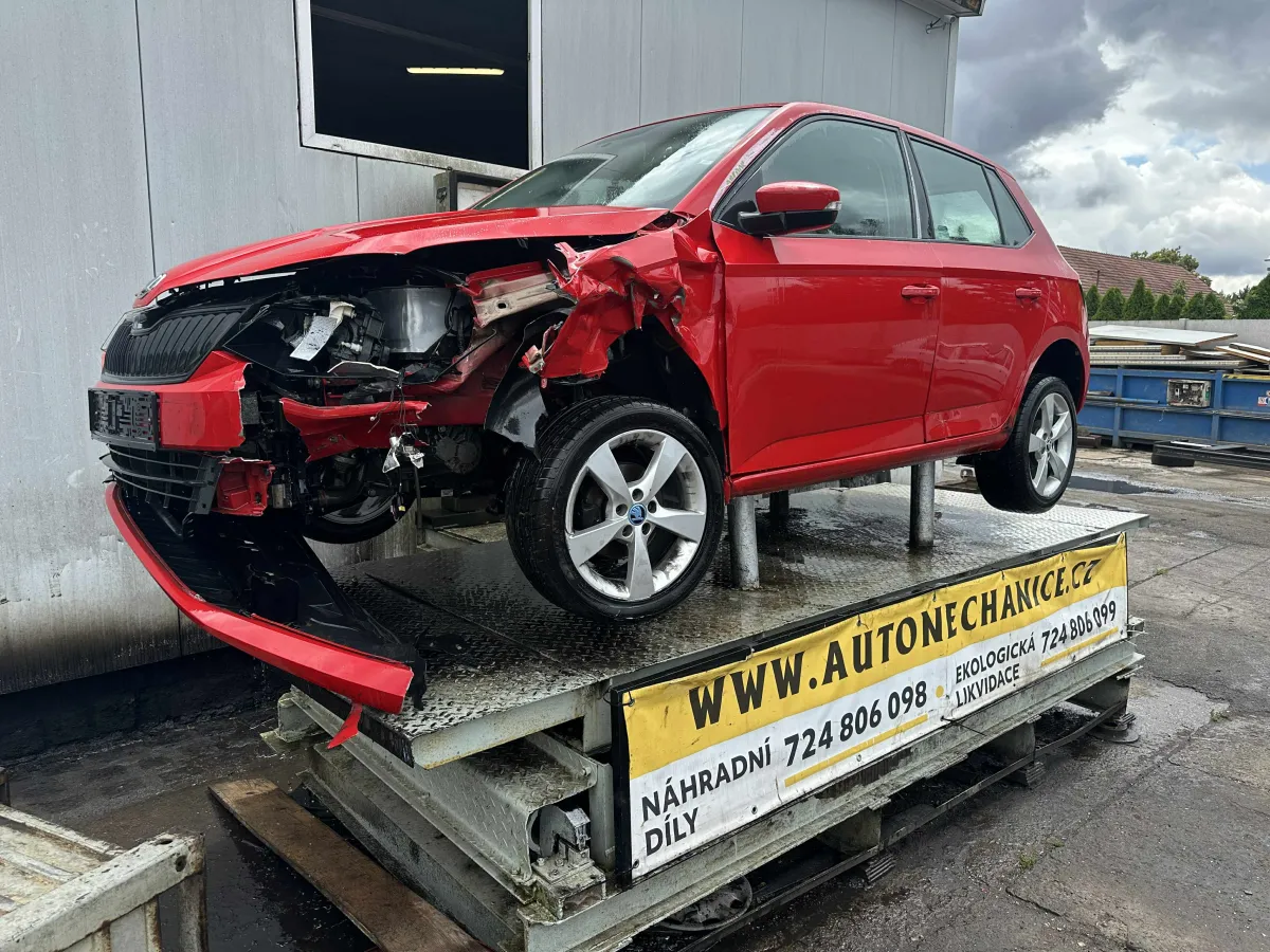 Škoda Fabia III 1,0 TSI 44kW (CHY), 2017