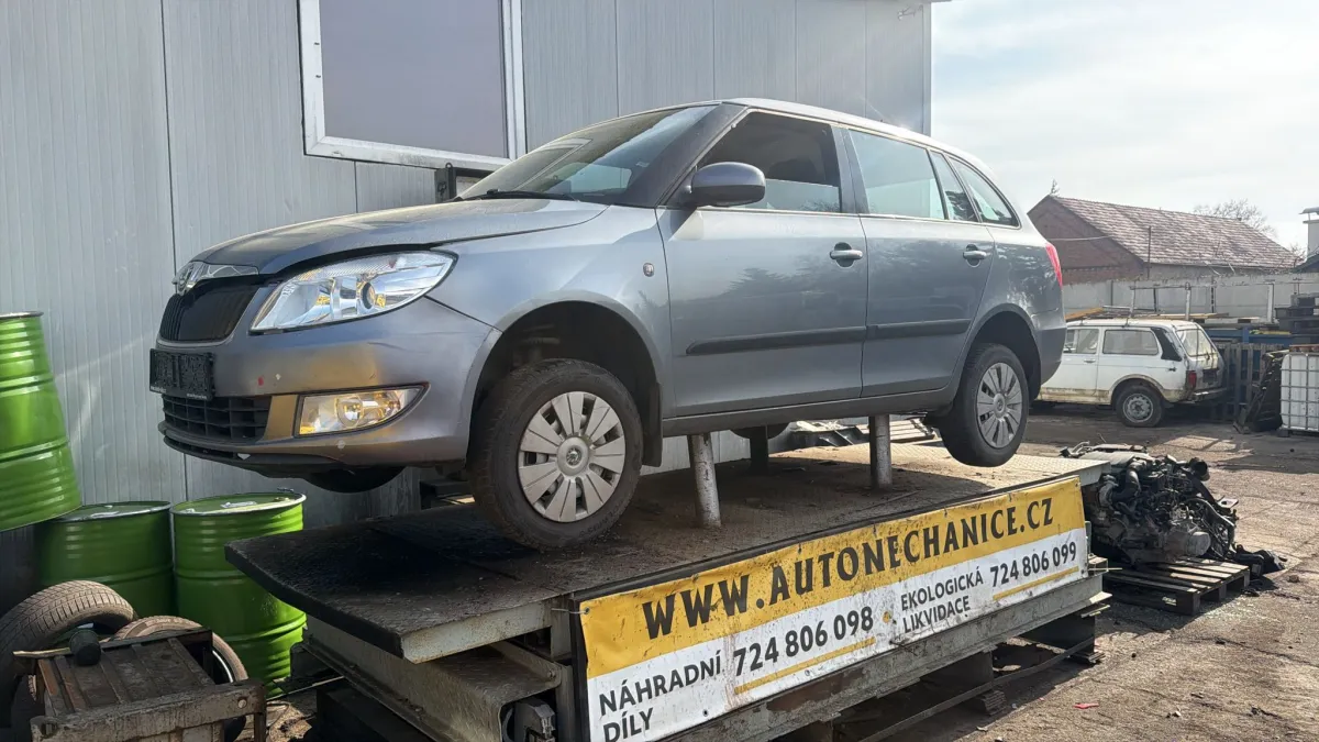 Škoda Fabia Combi II F.L CGPA, 2011